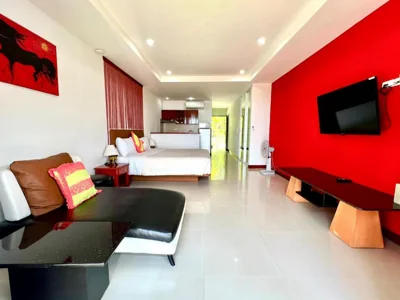 Camera doppia Superior Deluxe con vista mare — Mountain Seaview Luxury Apartments